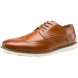 Vostey Men’s Casual Dress Shoes Oxford Shoes Business Dress Dress Shoes for Men