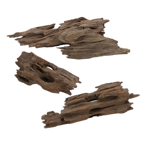 PERSELOSO 1バッグ自然な魅力を引き立てる水槽飾り 天然流木製隠れ家 形状ランダム