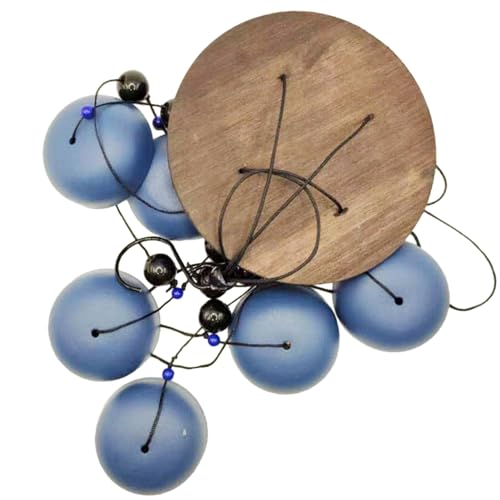 Windspiele – Garten-Windspiele aus Eisen, Dekoration für den Außenbereich | Eisen-Windspiele im Freien | schönes Gartenspiel mit langlebigen Seilen | Windspiele