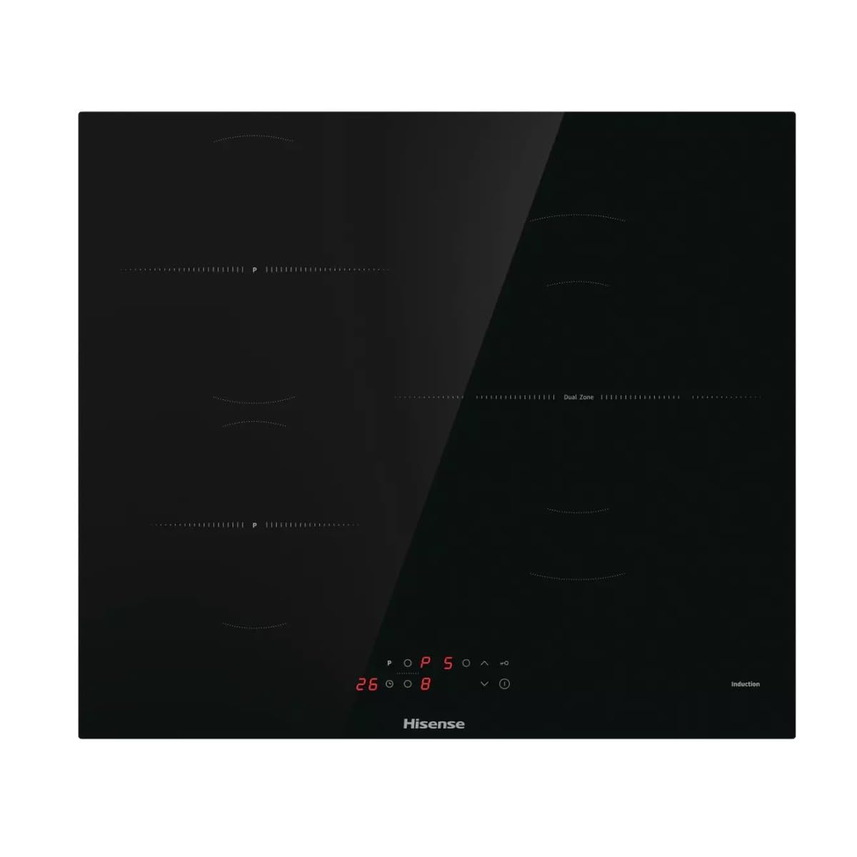 Table De Cuisson Induction 59cm 3 Feux7200kw Noir - HI6311BSCE