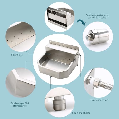 Lyl Leyouland AW-02 Outdoor Automatic Dog Waterer Bowl Dispenser,Self Filling Stock Waterer thumb #1