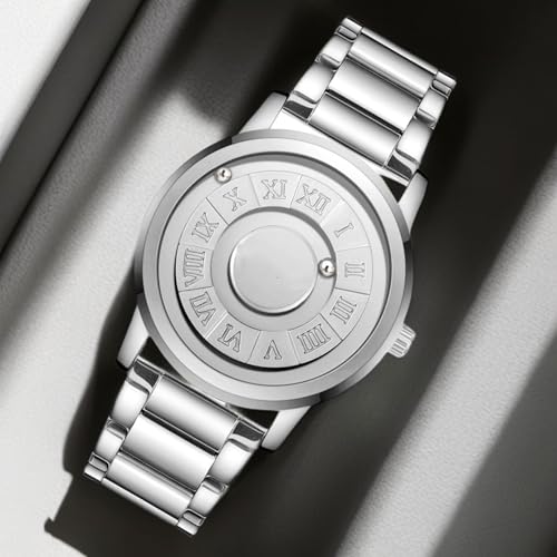Montre à lévitation magnétique en quartz design épuré