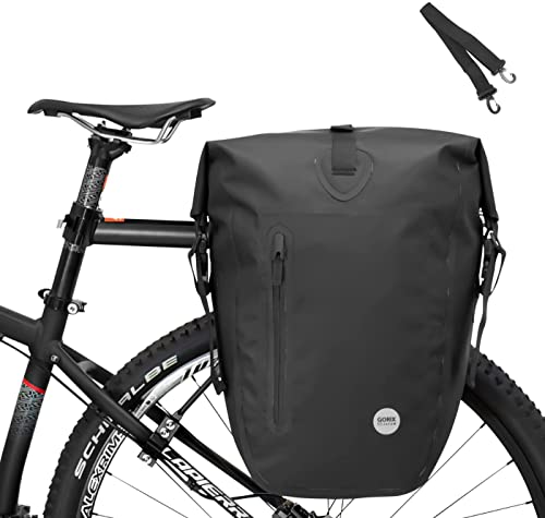 自転車についたバッグ