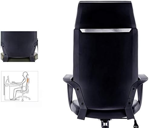 Miniatura 6 de Silla de oficina con almohada para reposacabezas ajustable ergonómica de transferencia de elevación silla de computadora para el hogar, taburete con