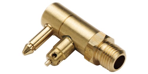 SeaSense Honda Male Connector, gold, 1/4-Inch