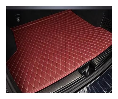 Tapis de coffre pour Koleos 2009-2016 en cuir bordeaux élégant