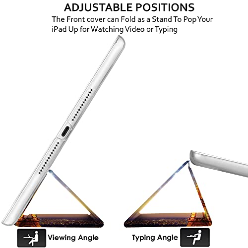 Image of DuraSafe Cases for iPad Pro 12.9 inch 6th 5th 4th Gen Case A2436 MHNF3HN /A MHNG3HN /A MNXR3HN /A MNXT3HN /A A2378 MHNF3HN /A MHNG3HN /A A2229 MY2H2HN /A MY2J2HN /A A2461 MHNH3HN /A MHNJ3HN /A - Paris Night