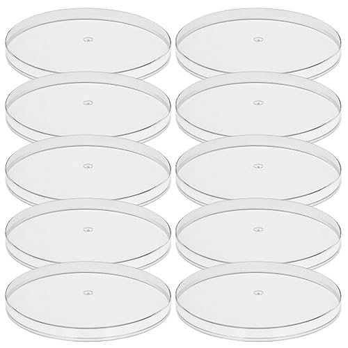 10 tapas de plástico para tarros RR80 de 88 mm