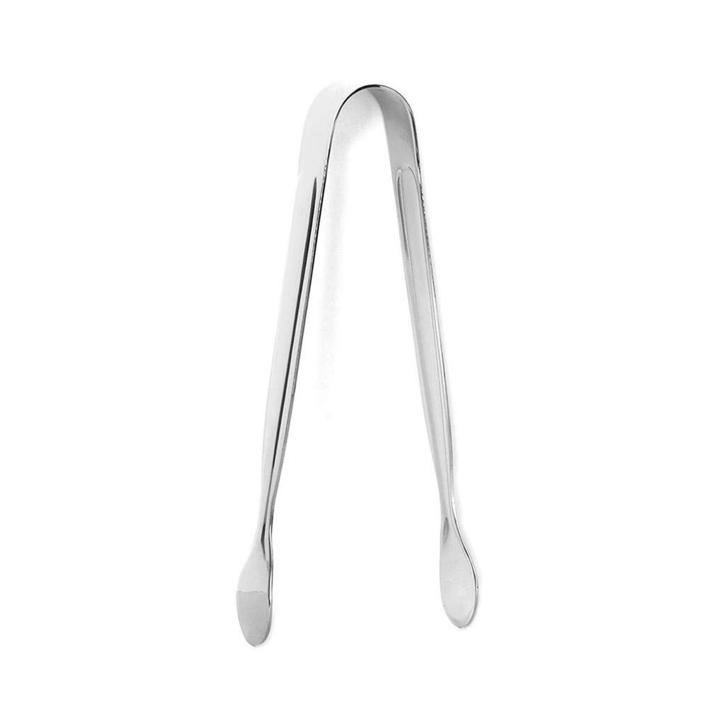 1 Pcs Stainless Steel Ice Tongs U-Shaped Sugar Tongs Mini Serving Tongs Small Kitchen Tongs for Tea Party Coffee Bar by SamGreatWorld