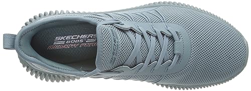 Skechers Skechers Men's Bobs GeoTrainers, Slate, 10.5 US