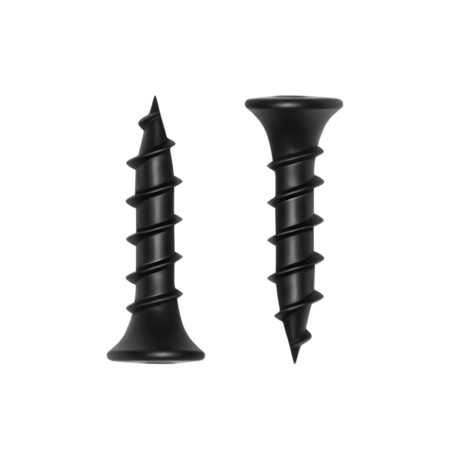 Photo 1 of #8 x 3/4 Inch Drywall Screws Phillips Flat Head Black Oxide Screws 120 PCS, Wood Screws for Furniture Cabinet DIY 2 different