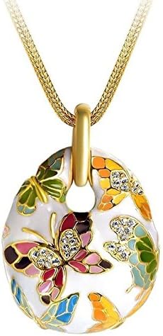 YouBella Jewellery Sets for Women Enamel Necklace Pendant Jewellery set with Earrings For Girls/Women