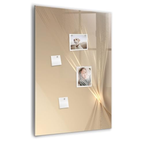 Tableau magnetique en verre pour organisation familiale et le bureau