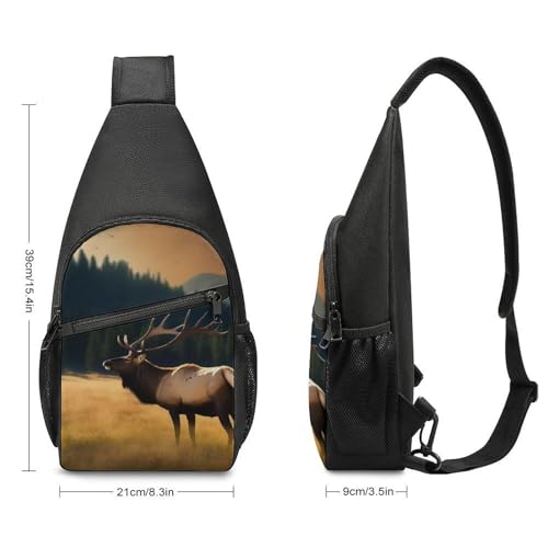 Mochila tipo bandolera deportiva urbana blanca miniatura 2