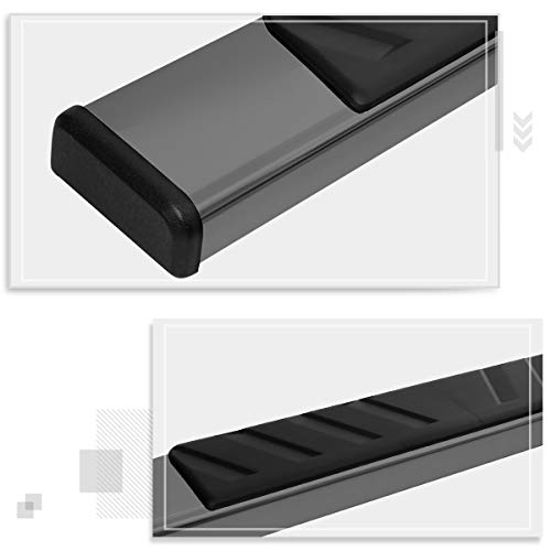 Estribos acero inoxidable negro 5" para Silverado Sierra miniatura 4