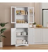 Xbro Sideboard, buffetkast met 2 kastdeuren en 2 laden, opbergkast met anti-kantel...