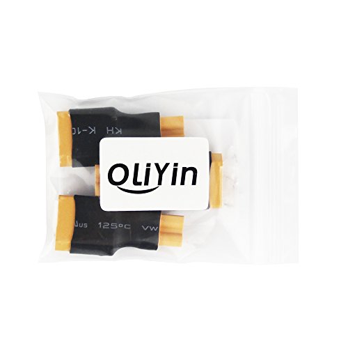 OliYin 3pcs Maschio XT60 a Femmina XT30 Adattatore...