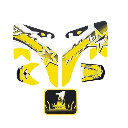 Autocollant pour CRF 50 kit carrosserie motocross décoration sticker PVC CRF50