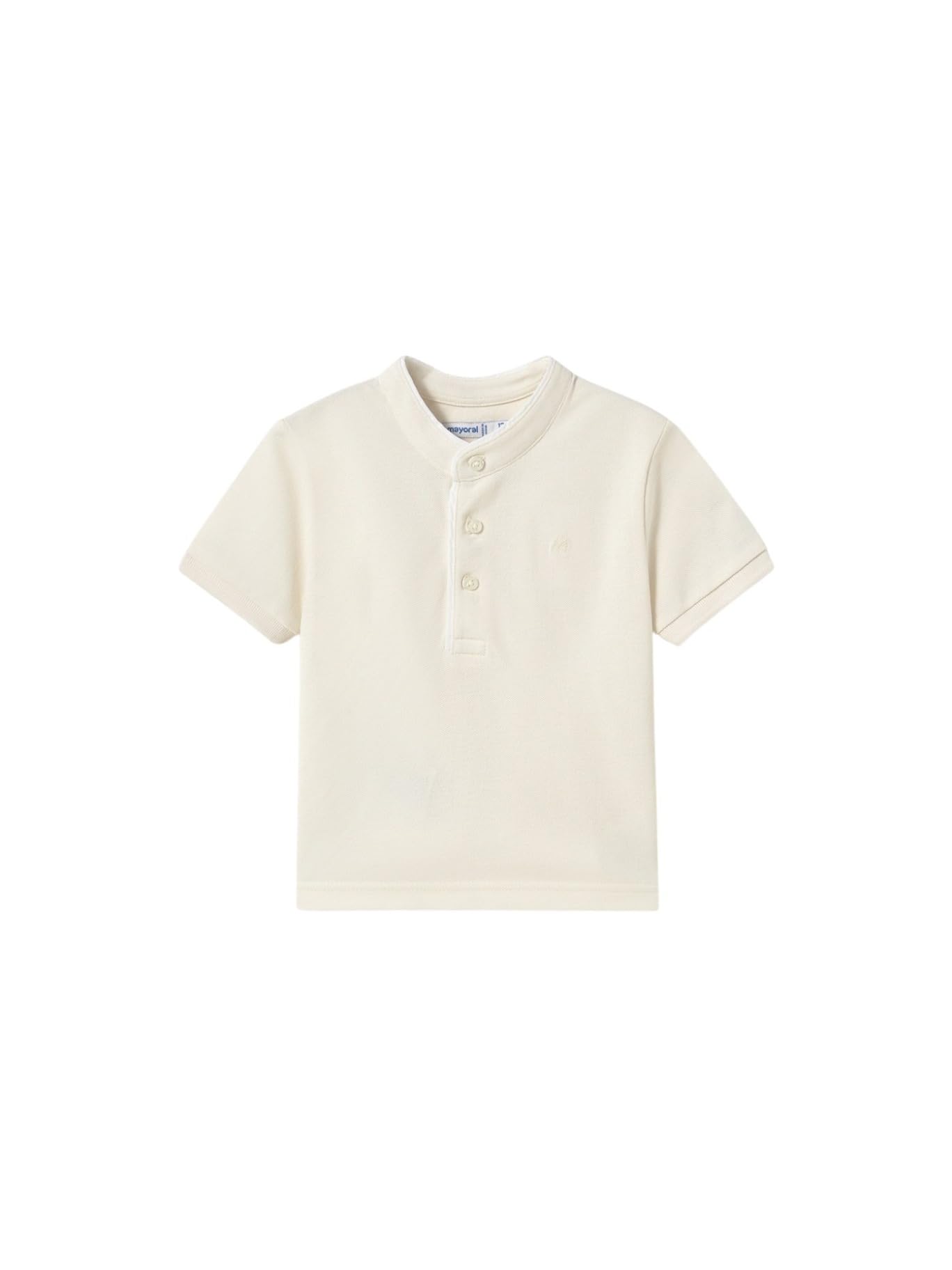 Mayoral Polo m/c Cuello Mao para bebé niño Yogur