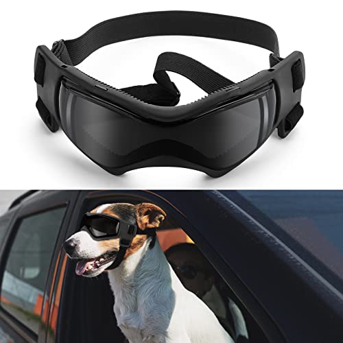 Goggles for Dogs, Ownpets Dog Glasses UV Protection Goggles Snow Protection Wind Protection Dust Protection with…