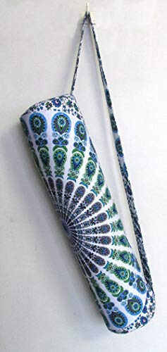 Indian Craft Yoga Mat Carrier Bag w/Shoulder Strap