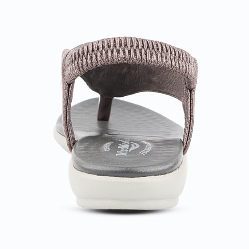 Image of Medifeet Elegance Beadwork Slingback Sandals for Women with Plush Cushion Footbed