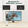 MOUNT PRO VESA Mount Adapter, Universal Non-VESA Monitor Mount Adapter for 19 to 32 inch Screens, Vesa Bracket 75x75mm/100x100mm, Hold up to Max 17.6lbs