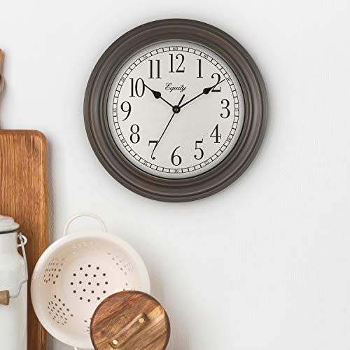 Equity 20898 12 Inch Cora Quartz Analog Wall Clock - Thumbnail 7