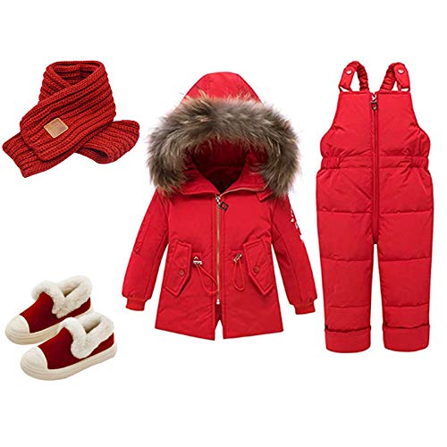 Goclothod Knitted Scarf Winter Warm Neck Warmer Boys Girls Solid Color Scarf4