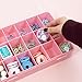 Craftelier - Mini Organizing Box with 10 Compartments for Scrapbooking and Craft Materials | Dimensions 14.6 x 9.1 x 3.2 cm (5.75“ x 3.6” x 1.25