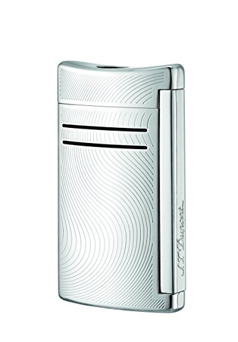 S.T. Dupont Maxijet Chrome Waves Cigar Jet Lighter / 020163N
