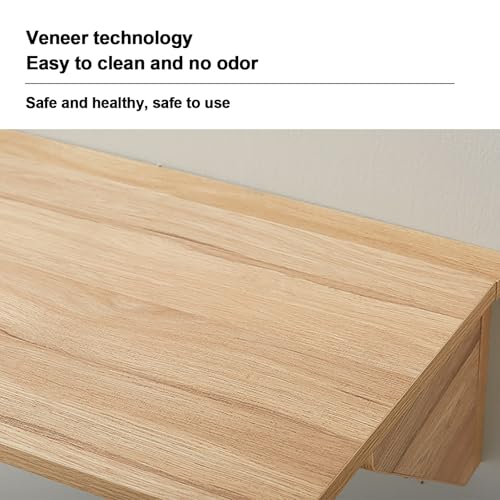 Établi mural pliable pour aménager un bureau à domicile dans le salon