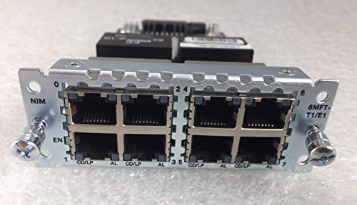 Image of Cisco Systems NIM-8MFT-T1 /E1 8 Port Multiflex Trunk Voice /Clear-CH Data