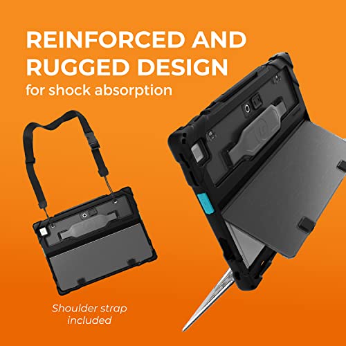 Gumdrop DropTech Laptop Case Fits Dell Latitude 12" 7200/7210 2-in-1 (Without Smart Card Reader) for Office, Travel, Business and Professionals, Rugged Bumpers for Reliable Device Protection – Black