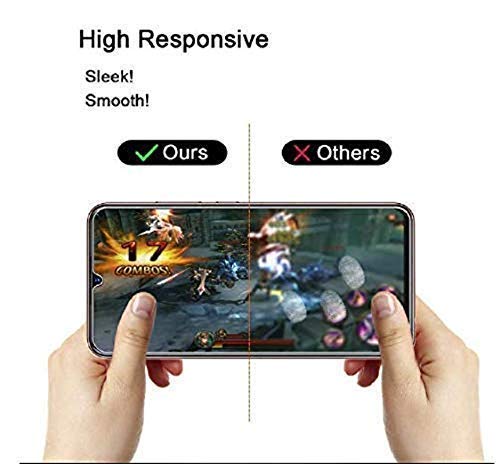 Image of Premium HD+ Tempered Glass Screen Protector Guard Compatible For Poco X3 5G (6.67 Inch, Pack of 1) | Edge to Edge Coverage With Easy to installation kit for Smartphone