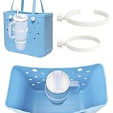 2-teiliger Getränkehalter mit Loch für Strandtaschen, einfaches, modernes Taschenzubehör, mittlere Größe, nicht leicht zu beschädigen, ein guter Helfer für die Aufbewahrung, geeignet für den Urlaub