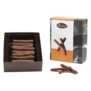 Duva Premium Gekonfijte Sinaasappelschil in chocolade, Belgische Melk Chocolade Orangettes 200g