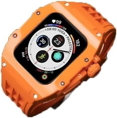 Bracelet Apple Watch Ultra rigide pour éviter les rayures avec coque de protection