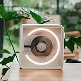 acheter enceintes hifi vintage Conception pour bureau et fixation murale : Un support magnétique à l'arrière permet de poser le lecteur à la verticale sur un bureau ou de le fixer au mur. Rechargeable, il est idéal pour une utilisation sans fil et vous accompagne partout.
