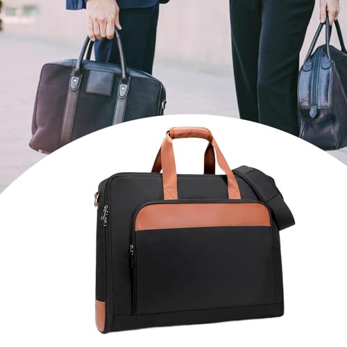Generic Travel Garment Bag Duffel Bag for Business Trips Large Capacity Water Resistant for Men with Adjustable Strap Travel Suit Bag4