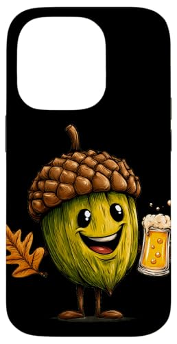 ���킢���ǂ񂮂�I�[�N�̖؂̃R�X�`���[�� �r�[���ƏH�̗��l�� �X�}�z�P�[�X iPhone 14 Pro �p