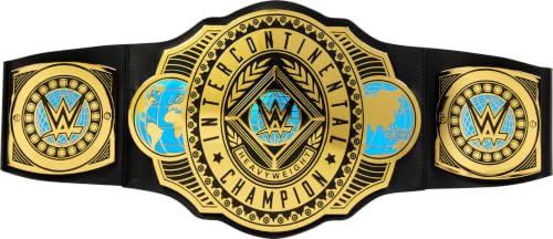 Mattel WWE Championship Titre, Intercontinental Champion, Ceinture pour Enfant pour Jeux de rôle...