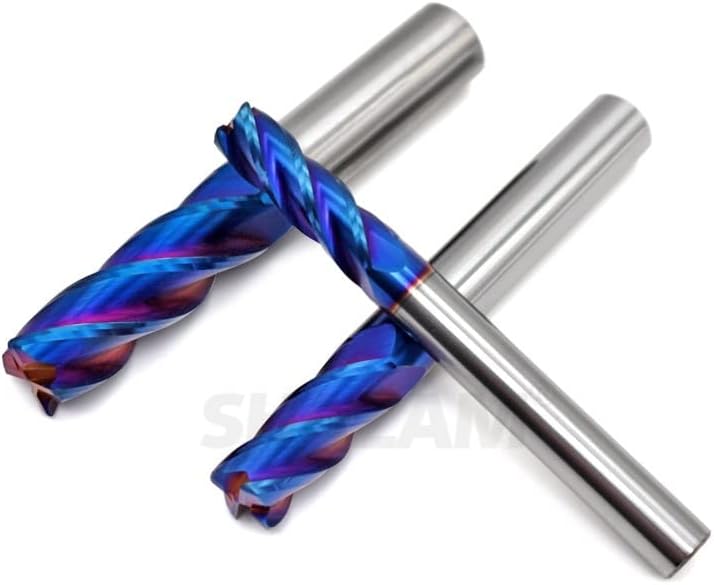 1 PC Milling Cutter Alloy Coating Tungsten Steel Tool CNC Maching Endmil Hrc70 Corner Roughing Top Milling Cutter Kit (Size : 8R0.5x50L)