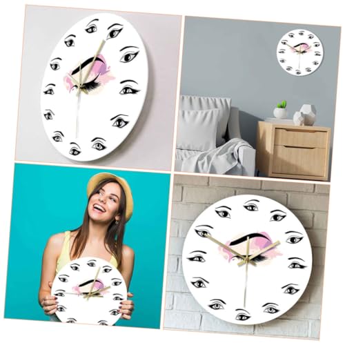 Horloge murale en PU haute précision Mobestech pour déco moderne