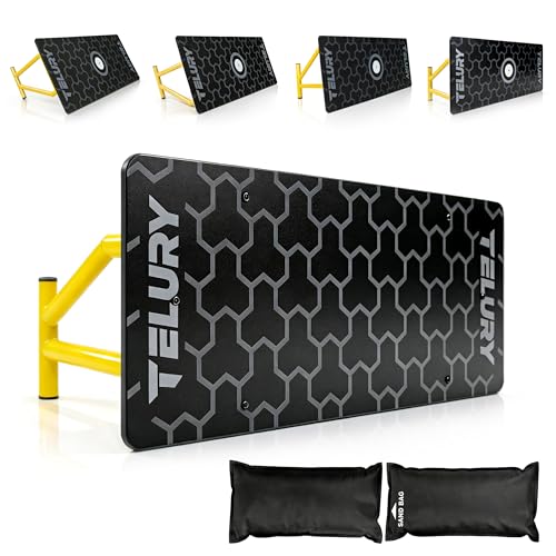 TELURY 4-Angle Soccer Rebounder Board
