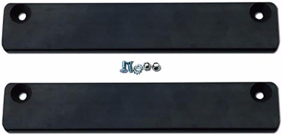 Premium Rubber Coated Magnetic License Plate Holder (2-Pack Bundle) - Keep Your Demo Tag or Temp Tag Secure on Test Drives