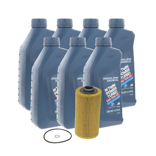 Kit de aceite sintético 10W-60 y filtro para motor BMW E39 M5