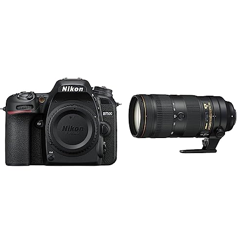 Nikon D7500 DX-Format Digital SLR Body (Black) & Nikon AF-S Nikkor 70-200mm F/2.8E FL ED VR Camera Lens Nikon D7500 DX-Format Digital SLR Body (Black) & Nikon AF-S Nikkor 70-200mm F/2.8E FL ED VR Camera Lens