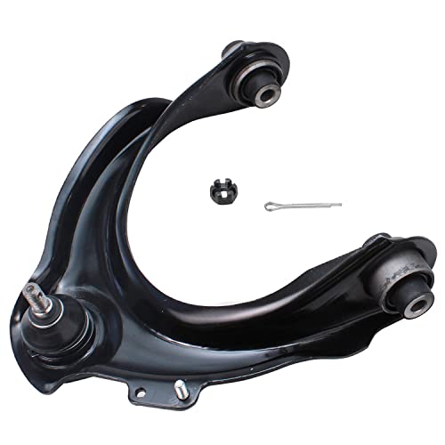 Image of Detroit Axle - 4pc Front End Control Arms Kit for 04-08 Acura TSX, 03-07 Honda Accord, 2 Upper Control Arms 2 Outer Tie Rod Ends 2003 2004 2005 2006 2007 Replacement