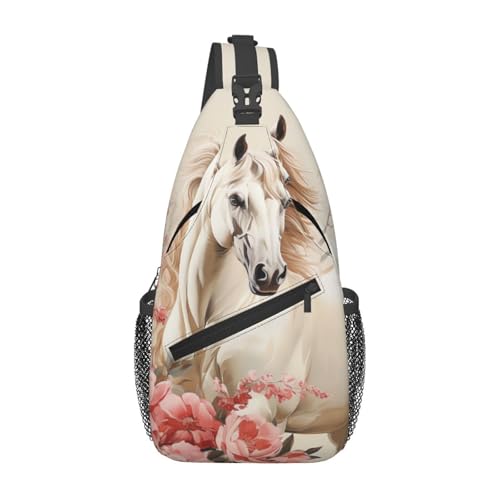 Mochila pequeña tipo bandolera deportiva negra para senderismo miniatura 2